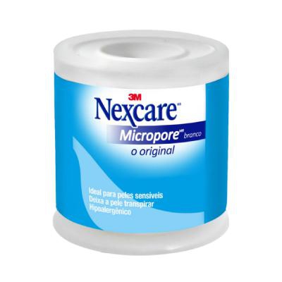 Fita Micropore Nexcare Branca 50 mm x 4,5 m
